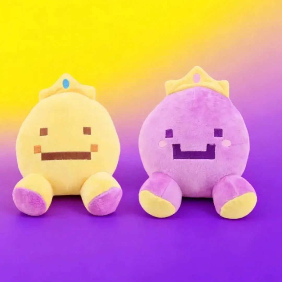 Cute Unstablesmp Wemmbu and Zam Plush Toy Cute Wemmbu Interesting Spoke Game Peripheral Pillows Fan Gift Kids Birthday Gifts Dec