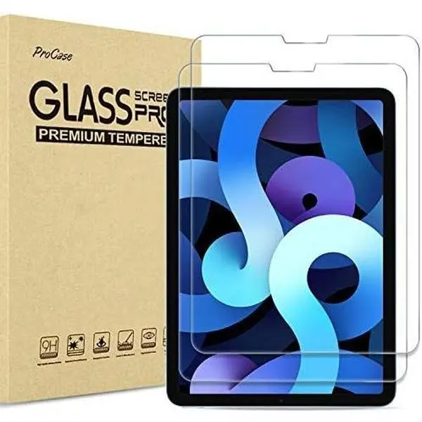 2 Pack iPad Air 5 2022 / Air 4 2020 Screen Protector, iPad 11 2021 2020 2018 Tempered Glass Screen Film Guard for 10.9 inch iPad Air 5th Gen/Air 4th Gen, iPad 11" 3rd 2nd 1st Gen
