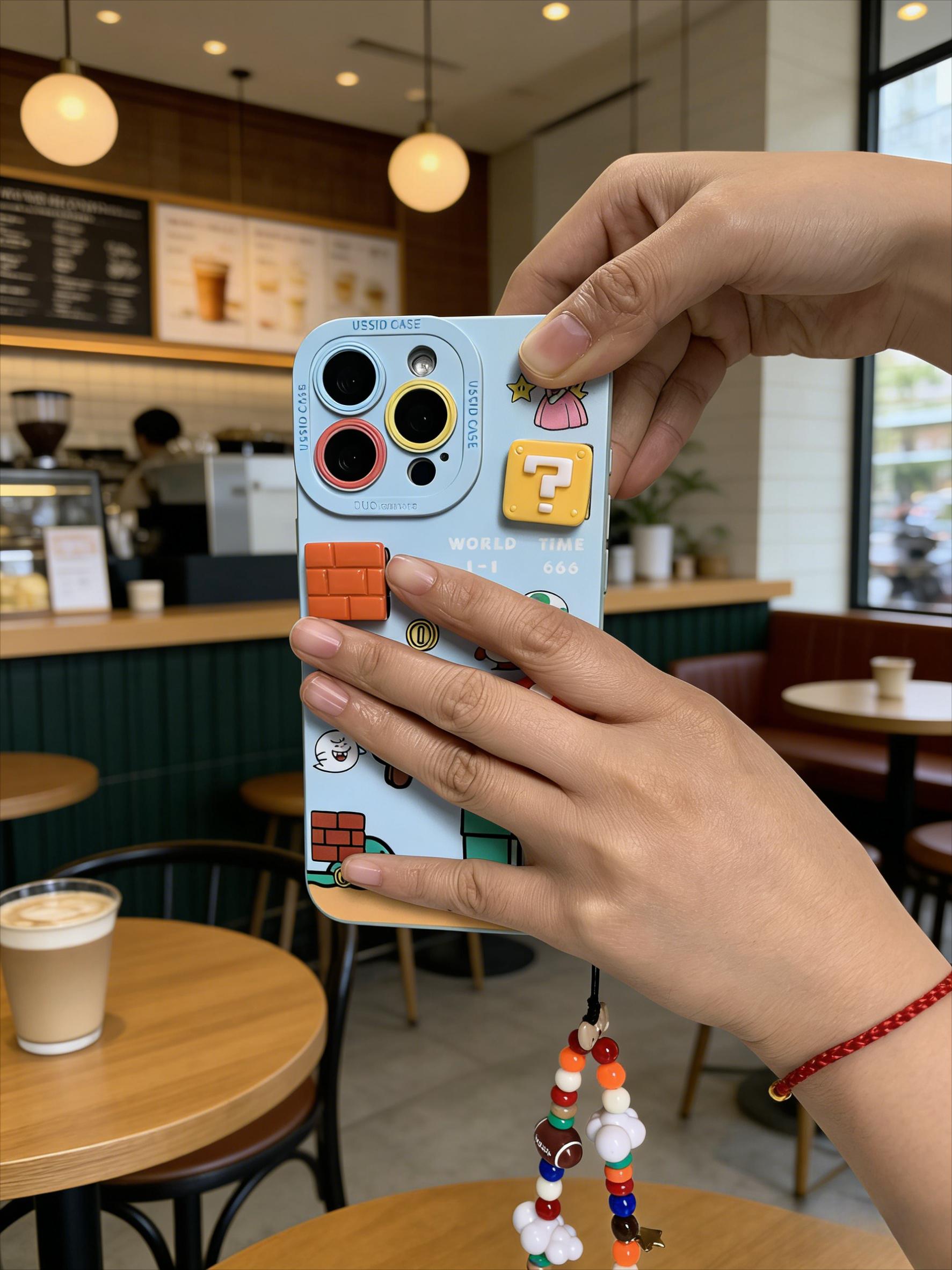 3D Cartoon Anime Phone Case with Charm for iPhone 17 PRO MAX 17Air 16 15 14 Plus 13 12 11  with Pendant Cute Game Shockproof Back Cover Shell