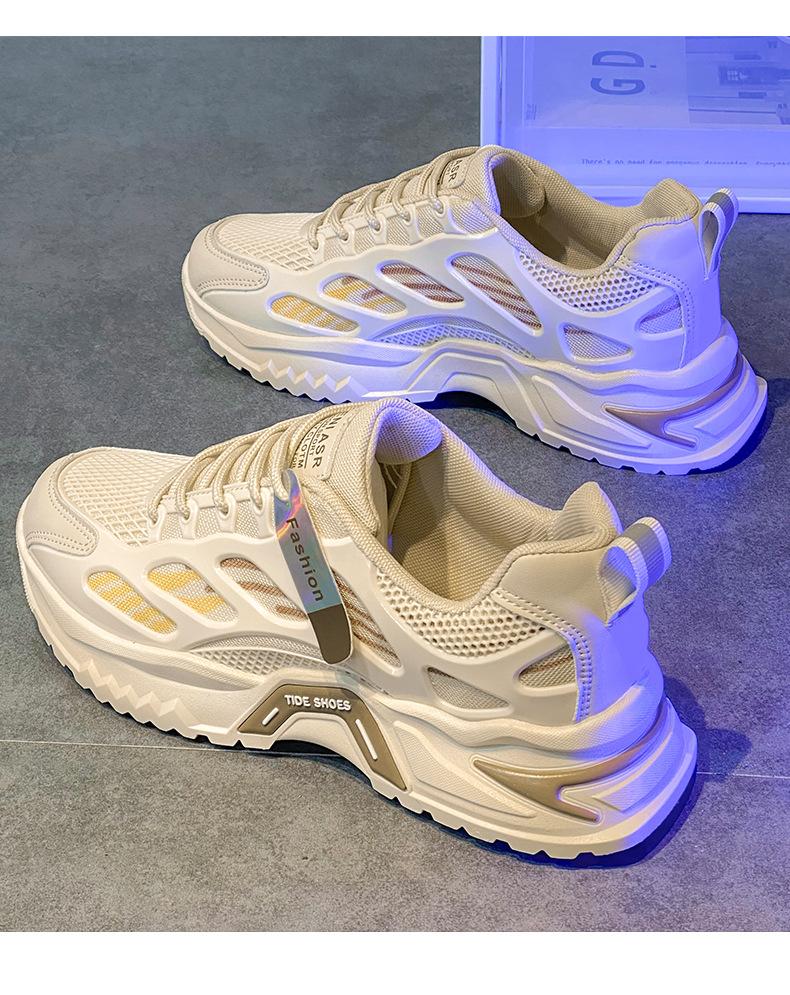 Men's new summer hot-selling breathable versatile casual youth running mesh lightweight sports shoes