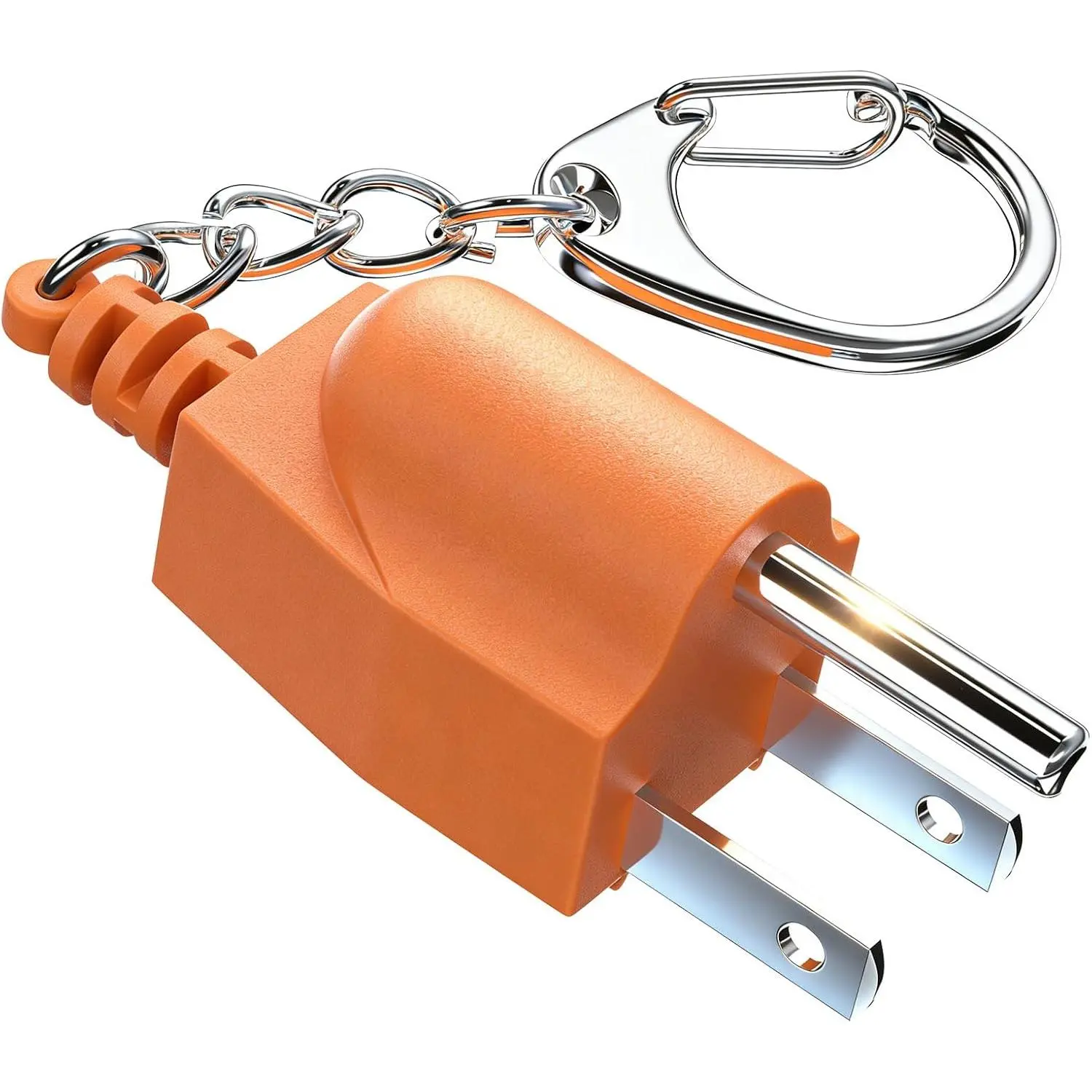 Neutral Ground Bonding Plug - Floating Ground Adapter for Portable Inverter Generators, RVs, Motorhomes & Campers (NEMA 5-15P/TT-30R),with , Improve Generator Grounding