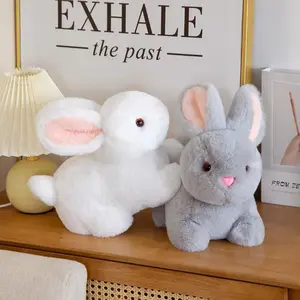 Sleeping Mate Toy Home Decoration Stuffed Animals Rabbit Plush Keychain Bunny Plush Doll Rabbit Plush Toys Bunny Stuffed Toys
