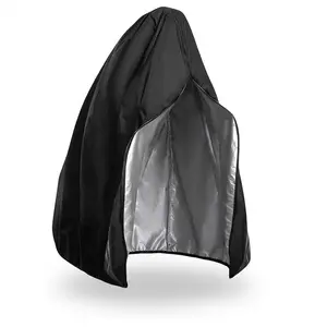 Solid Color Durable Reusable Egg Chair Cover with Zipper, Waterproof Outdoor Chair Cover, Windproof Hanging Chair Cover, Dustproof Sofa Cover for Home Garden Patio
