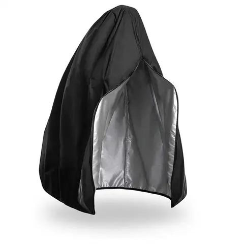 Solid Color Egg Chair Cover with Zipper, Waterproof Outdoor Chair Cover, Windproof Hanging Chair Cover, Dustproof Sofa Cover for Home Garden Patio