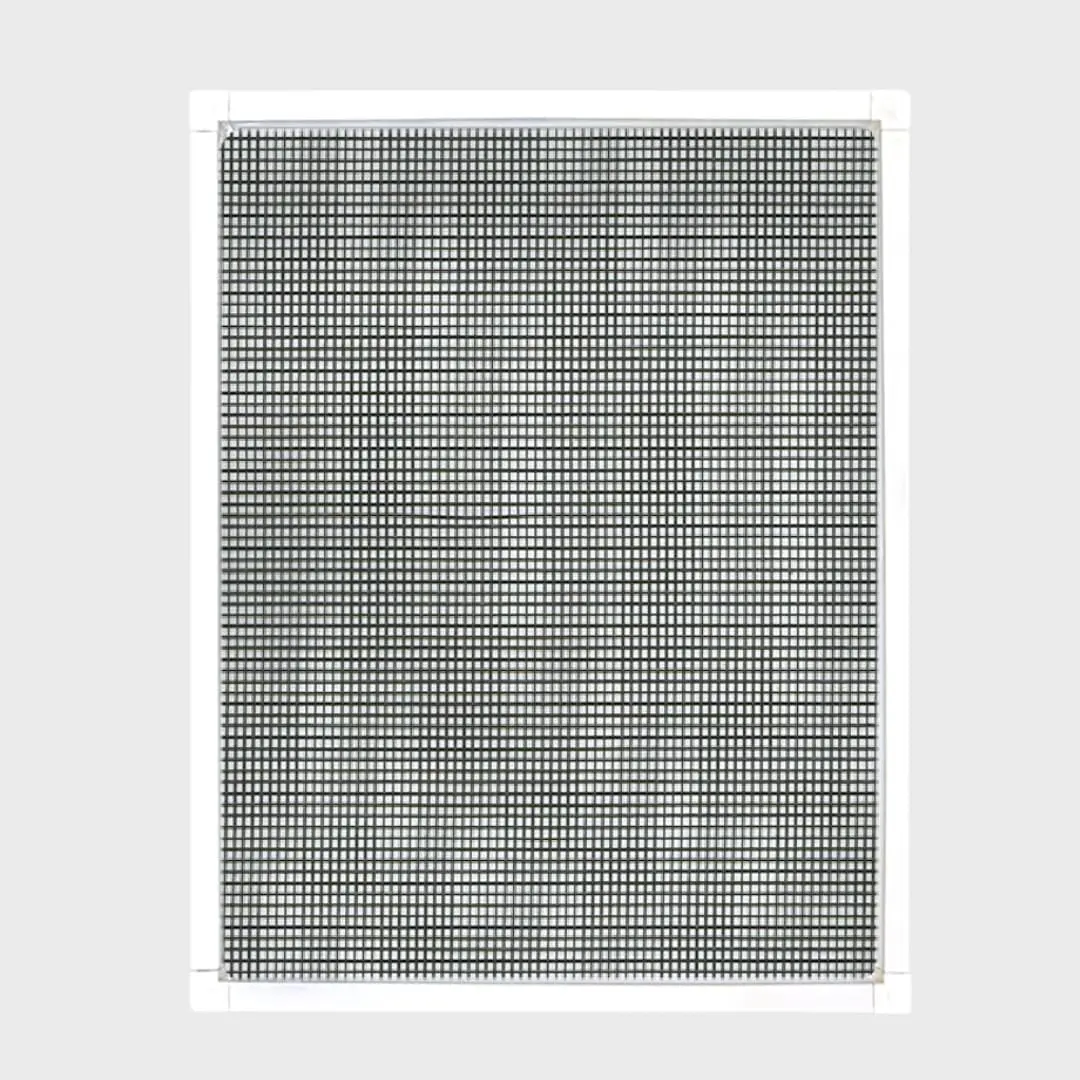 Custom Window Screens Fully Assembled and Ready to Install - Window Screen Replacement for House, (White) Pre-Framed Mesh Replacement Window Screens, Home, Patio, & More