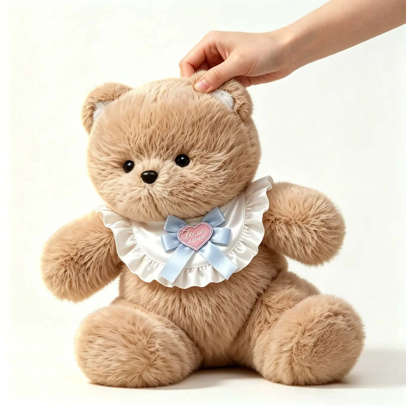 Shake to Run Plush Bear, Cute Teddy Bear, No Battery Mechanical Running Stuffed Animal, Soft Fluffy Fidget Stress Relief Toy Gift for Kids Adults