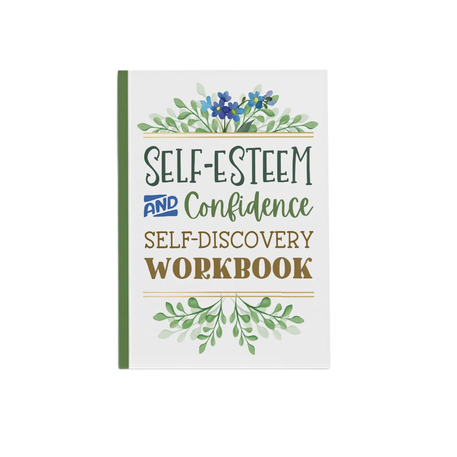 Self Esteem Growth Notebook, 45-Page Self Discovery Workbook, Personal Development Journal, Enhance Confidence & Well-Being