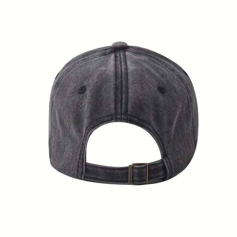 1pc Baseball Cap with The Letters 'New York', Stylish And Simple, Featuring a Distressed Look with a Five-Pointed Star Design, Suitable for Outdoor Activities Like Hiking, Camping, Beach Outings, Street Painting, And Playing Ball.