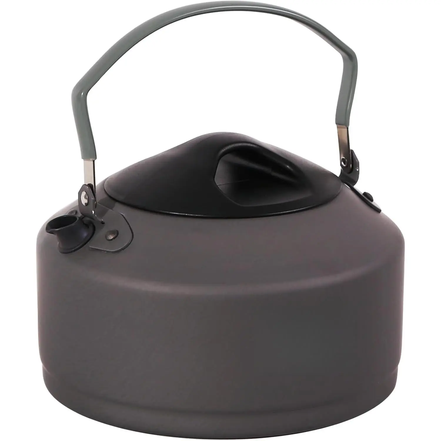 0.9L Small Aluminum Outdoor Camping Kettle with Carrying Bag, Compact Lightweight Tea Kettle for Baby & Maternity Use, No, No Warning Applicable