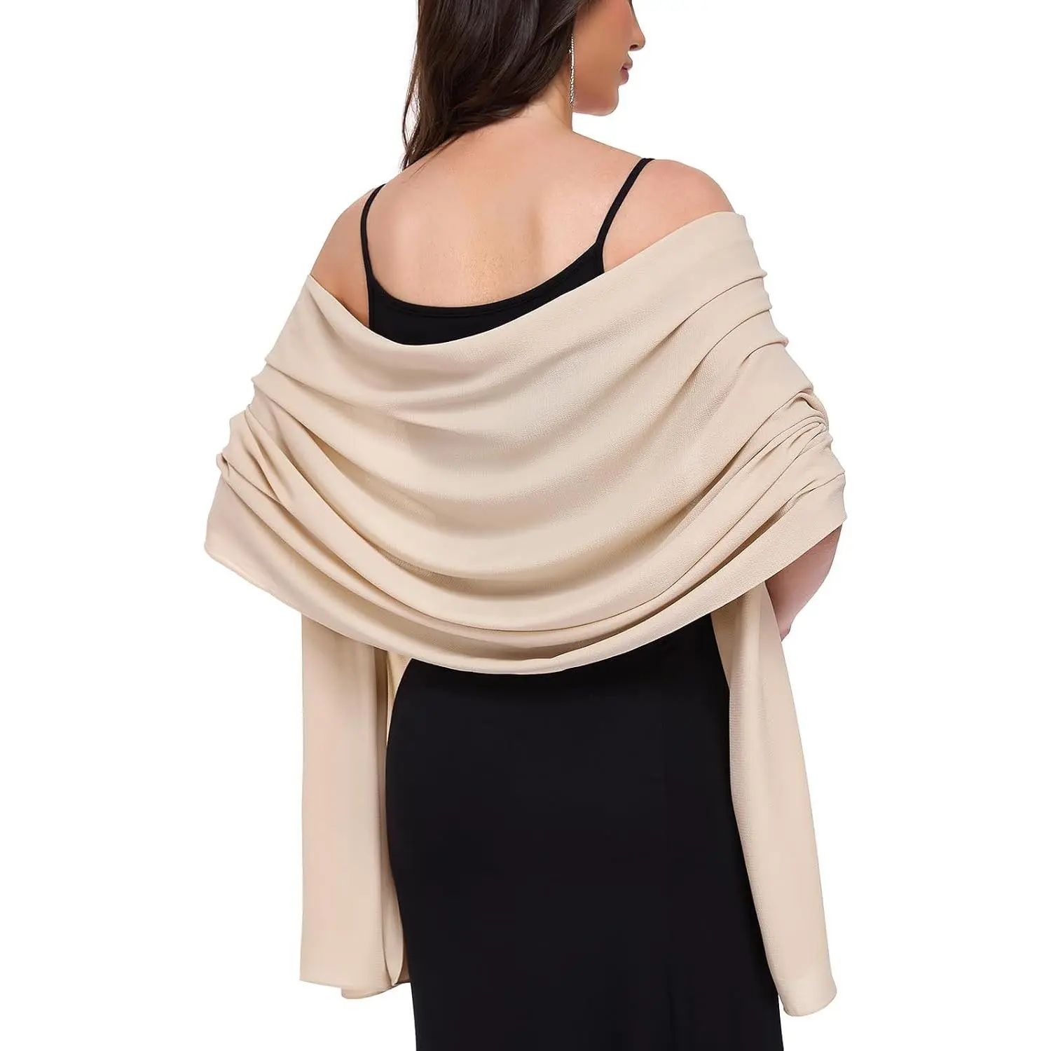 Women Shawl Wraps for Evening Dresses, Wedding Shawls Chiffon Scarf Wrap Scarves