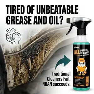 NUAN heavy duty degreaser all purpose degreaser for car and house all purpose cleaner all purpose degreaser NUAN Upgraded Degreaser – High-efficiency foam, easy to use, cleans and maintains in one step.-MY0522