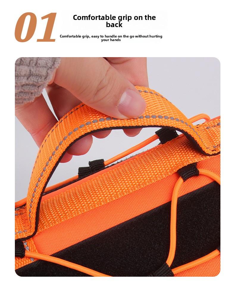 Tactical Dog Harness – Universal Harness, Walking Harness & Safety Harnesses for Small to Large Dogs, Durable Reflective, Easy to Control, No Pull Adjustable Pet Harness, Pet Supplies