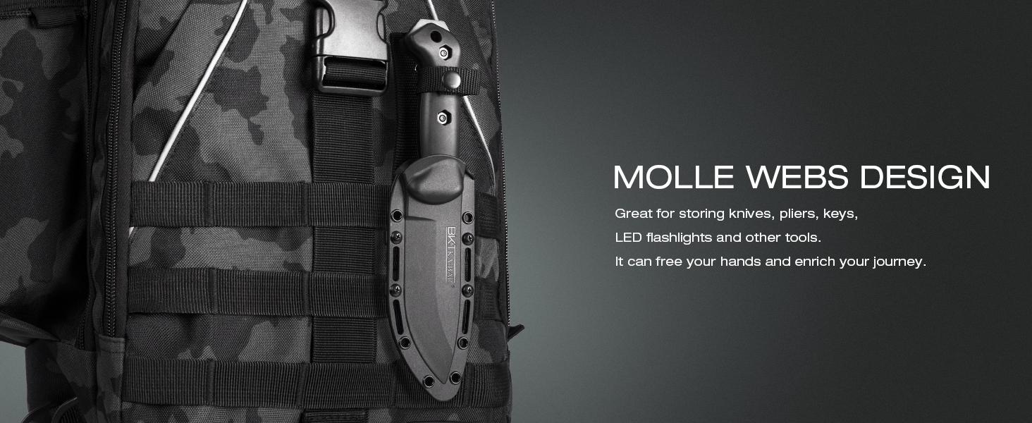 AGS Ghosthorn Fishing Backpack Tackle Sling Bag-Backpack with Rod Holder- Lightweight Tackle Box Fly Fishing Gifts for Men Women