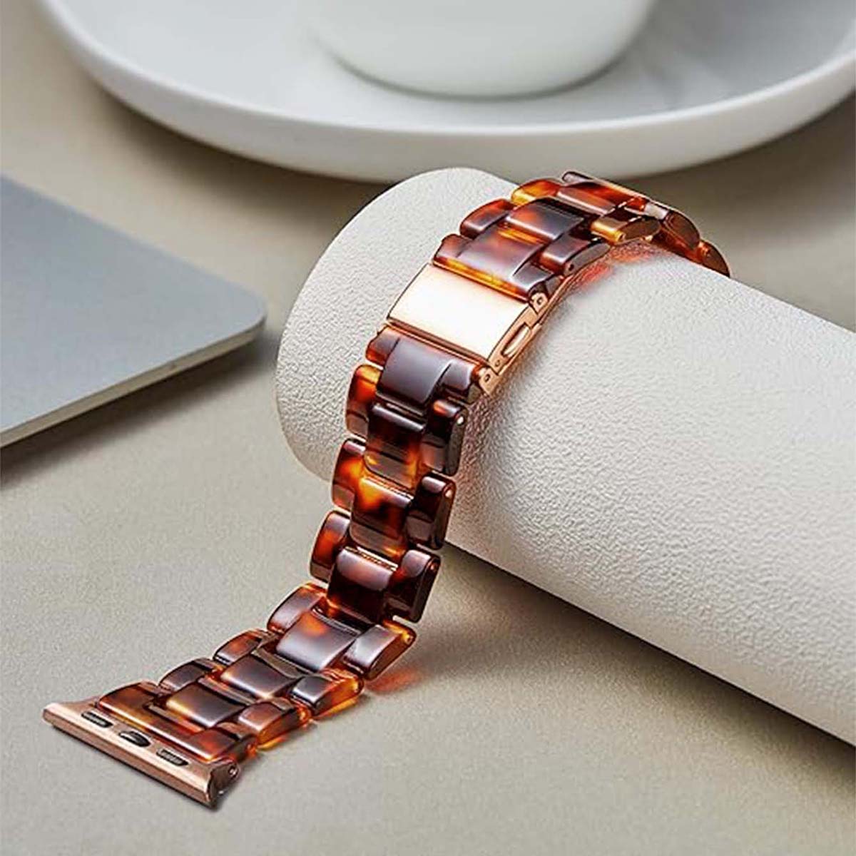 Fashionable Watch Band (Band Only), 1 Count Adjustable Lightweight Watch Band for Women & Men, Wearable Accessory Compatible with Apple Watch Ultra 3/2/1 and Series 10/SE/9/8/7/6/5/4/3/2/1, Smartwatch Watch, Smart Watch Straps, Smart Watch Accessories