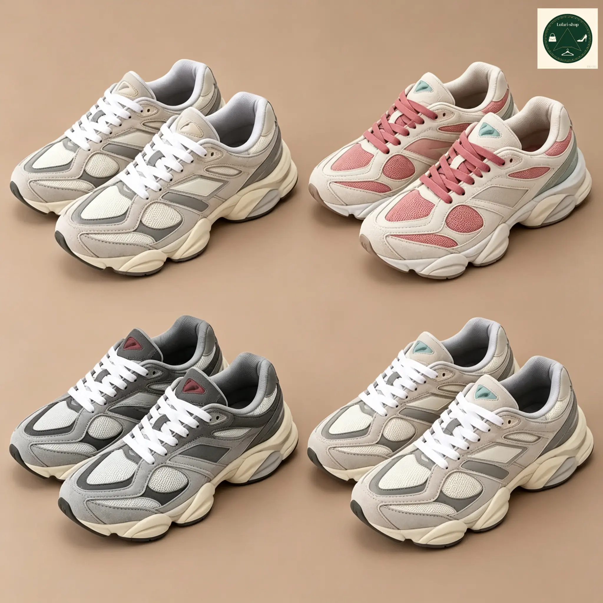 Color Block Lace-Up Dad Sneakers for Men Women Teens, Lightweight Breathable Athletic Running Shoes, Non Slip Comfort Walking Trainers for Gym Workout Travel Daily Casual Wear