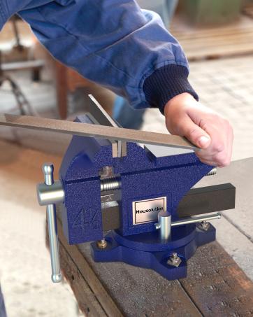 Right Angle Clamp, Housolution [4 PACK] Single Handle 90° Aluminum Alloy Corner Clamp, Clamps for Woodworking Adjustable Swing Jaw, Woodworking Tools Photo Frame Vise Holder, Gifts for Men Dad