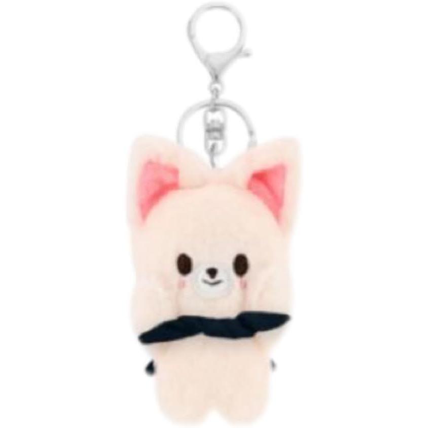 Plush with Aviator's Cape 3.9in  Plush Keychain Soft and Cute Fans.fashionable and trendy gift