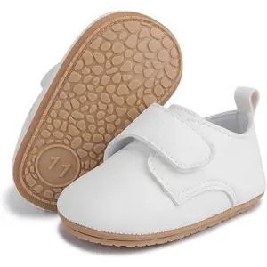 Baby Boys Girls Oxd Shoes PU Leather Soft Rubber Sole Sneakers Anti-Slip Toddler Ankle Boots Infant Walking Shoes Moccasins