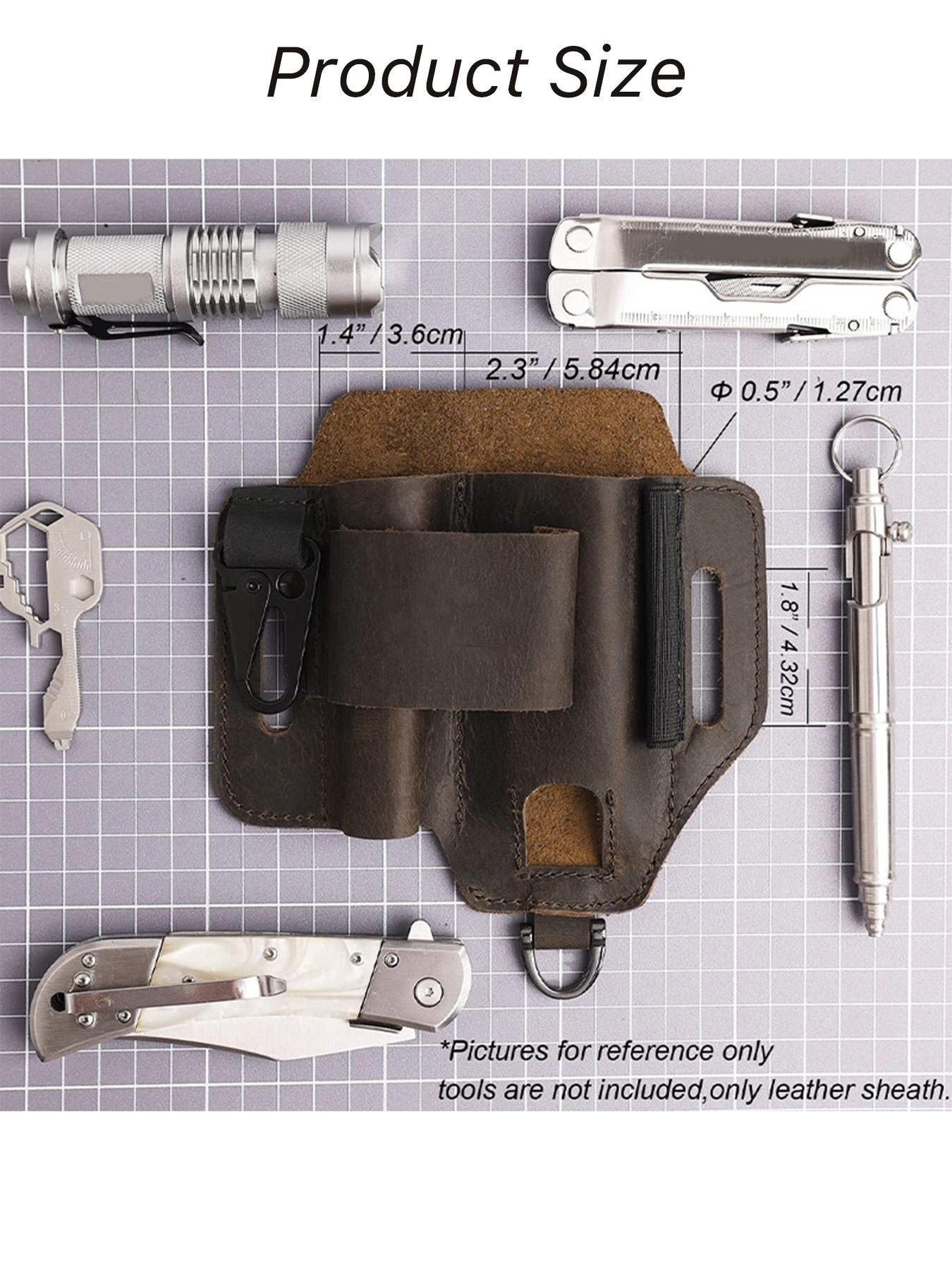 Men's Casual Solid Color Belt Bag, Multi-functional Waist Bag, Waist Slip Pocket, Outdoor Multitool Kits for Fishing Hunting Foraging, Casual  High-quality Daily Commuting Bag