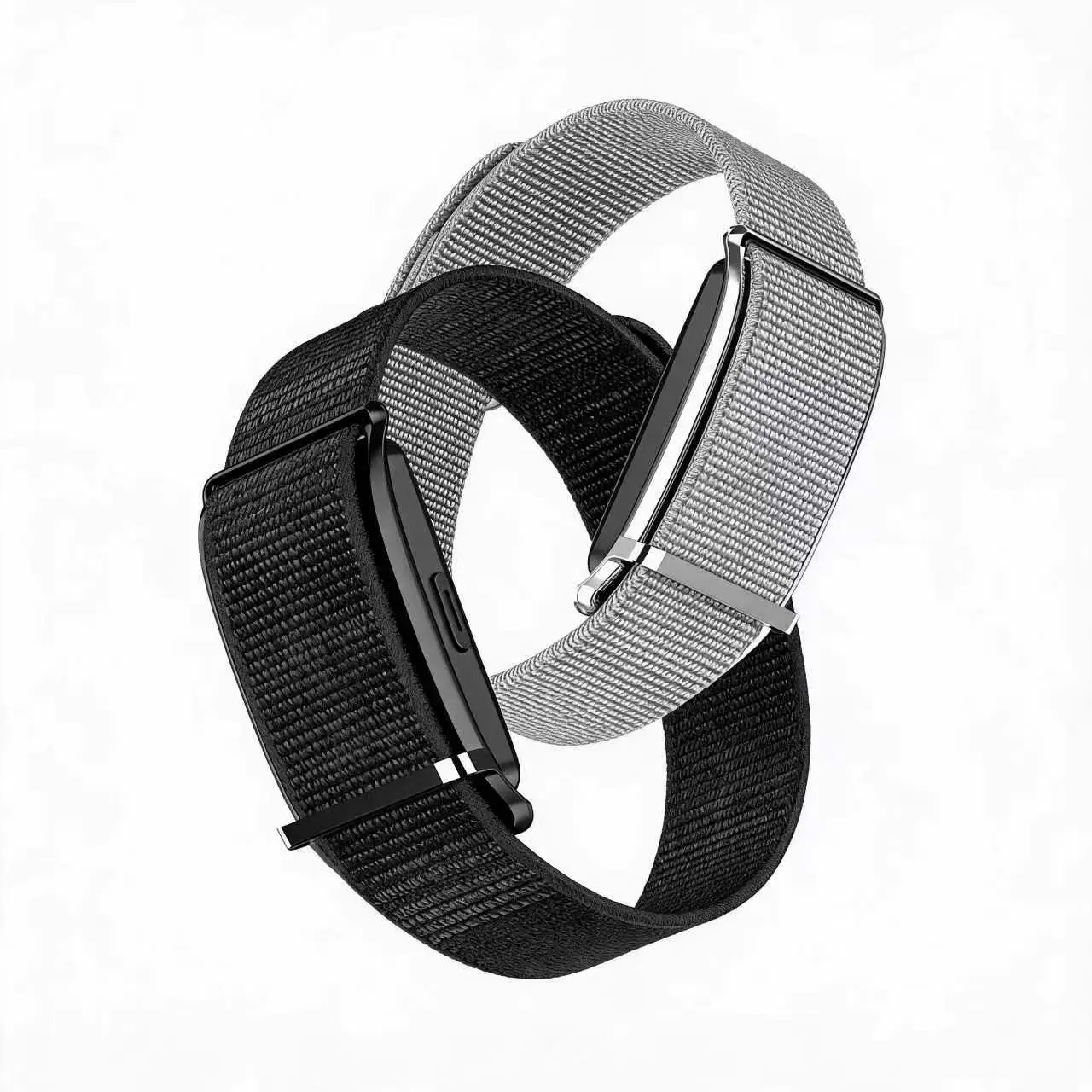 New S19 Minimalist Smart Fitness Band Lightweight Non-Sweat Stain Wristband Real-Time Monitor Blood Oxygen Heart Rate Sleep Pressure Data Sync App for Young Adults Office Workers Sports Enthusiasts