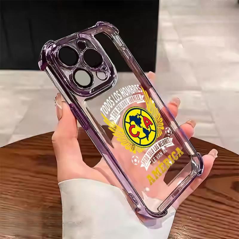 Club América Pride Phone Case for iPhone 11–17 Pro Max Plus| Shockproof TPU Soft Cover| Vintage Stylish Anti-Drop Protection Club América Pride Phone Case for iPhone 11–17 Pro Max Plus| Shockproof TPU Soft Cover| Vintage Stylish Anti-Drop Protection