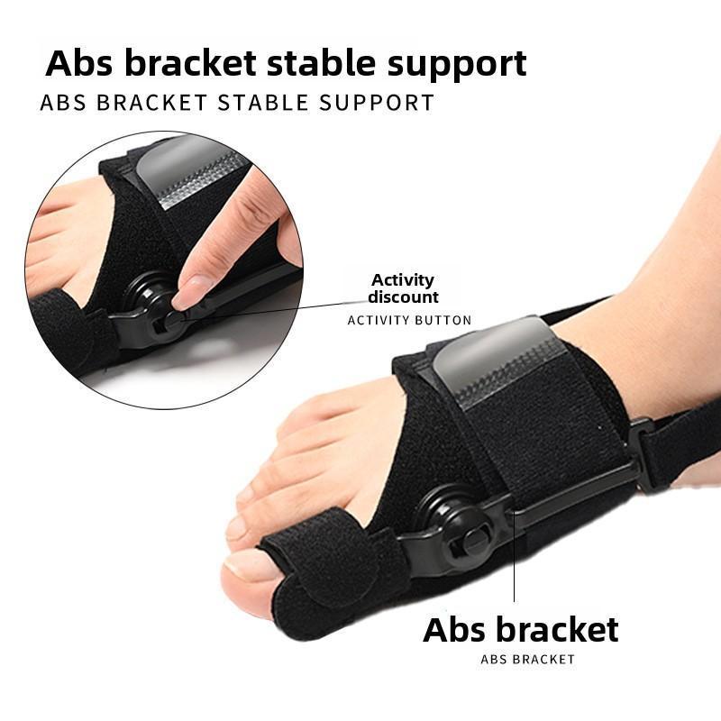 Big toe correction orthotic device for day and night use, adjustable toe separator to fix and straighten the big toe bone Universal Bunion Corrector