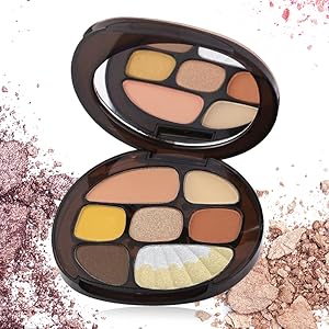 All in One Makeup Kit for Women Full Kit, Basic Cosmetics Kit for Beginner & Professionals, Eye Makeup Set Tween Girl, Make Up Kits for Teenagers, Makeup Gift Set for Girls, Women & Teens(Amber Brown)