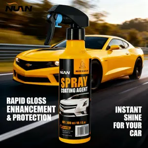 Spray coating agent；NUAN nano car coating sprayNUAN Nano Ceramic Car Coating Spray 300ml – Quick & Easy Hydrophobic Spray for Gloss, Water Beading & UV Defense on Cars, SUVs & Trucks