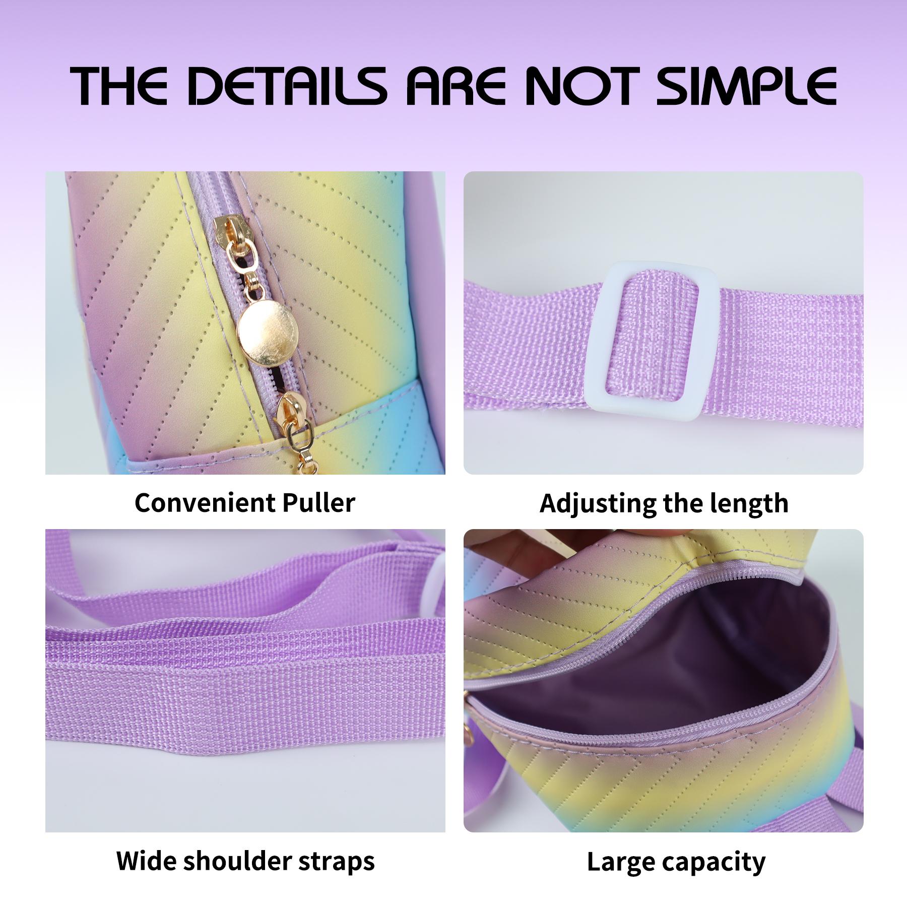 Stranger Things Fan Sparkly Mini Backpack - Adjustable Strap Lightweight Cute Girl’s Bag for College Travel Daily Commute Dates