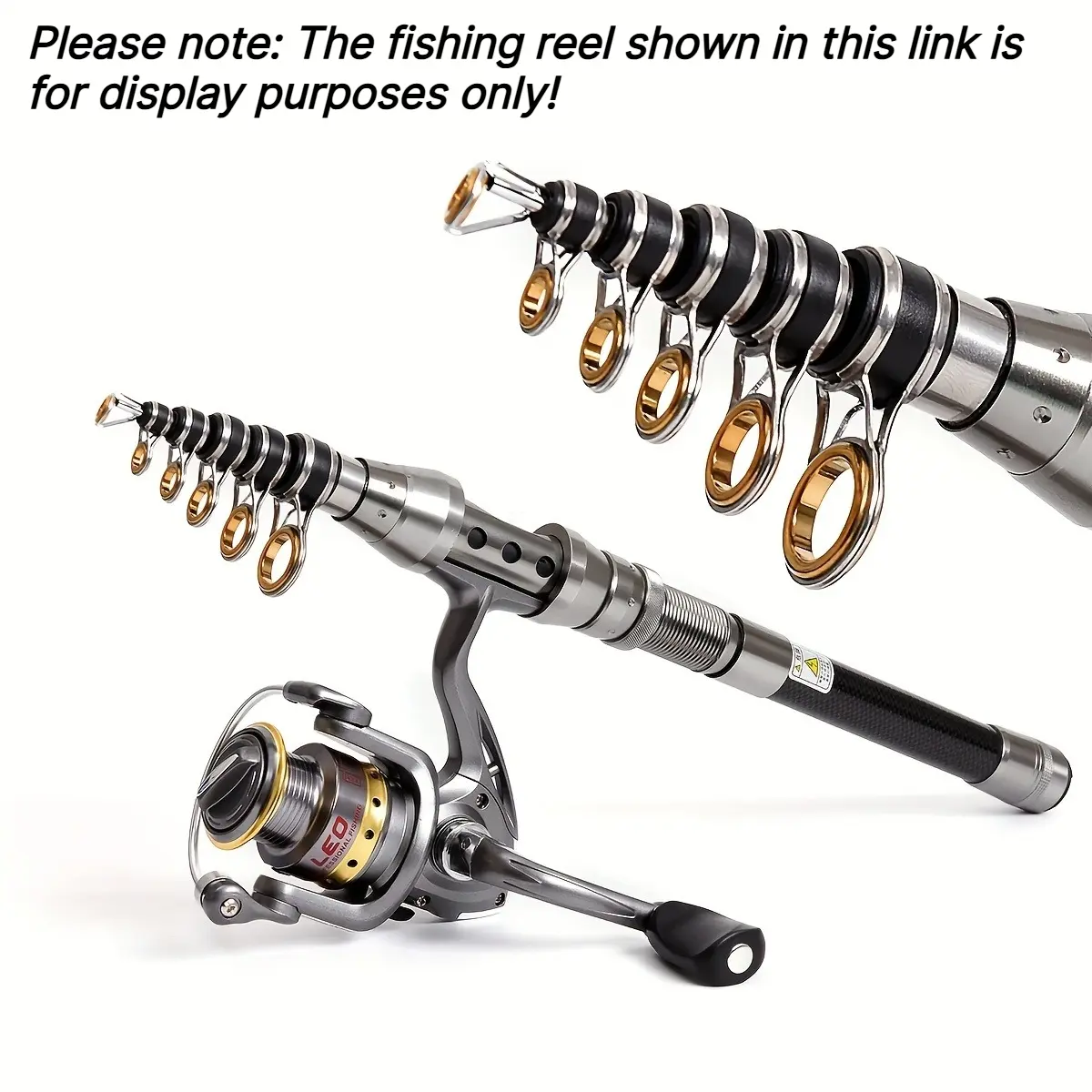Telescopic Fishing Rod, 24T Carbon Fiber Portable Travel Fishing Pole with Stainless Steel Guides & CNC Aluminum Reel Seat, Ultra-Short Compact Design for Saltwater Freshwater Bass Trout Salmon Fishing