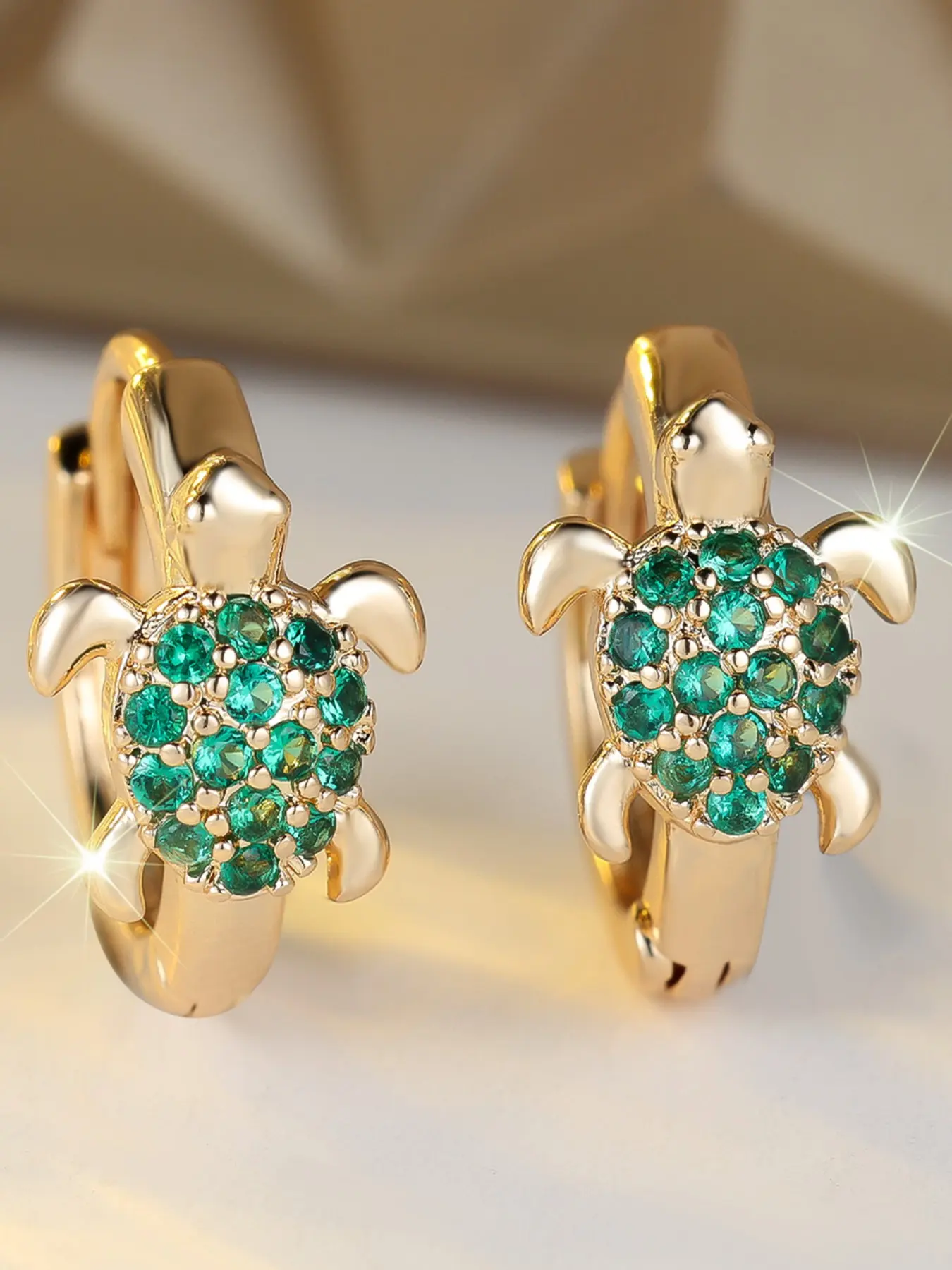 Cute Turtle Earrings for Women Hoop Earrings Ear Hoops Birthday Anniversary Gift, Casual Style All Seasons Jewelry