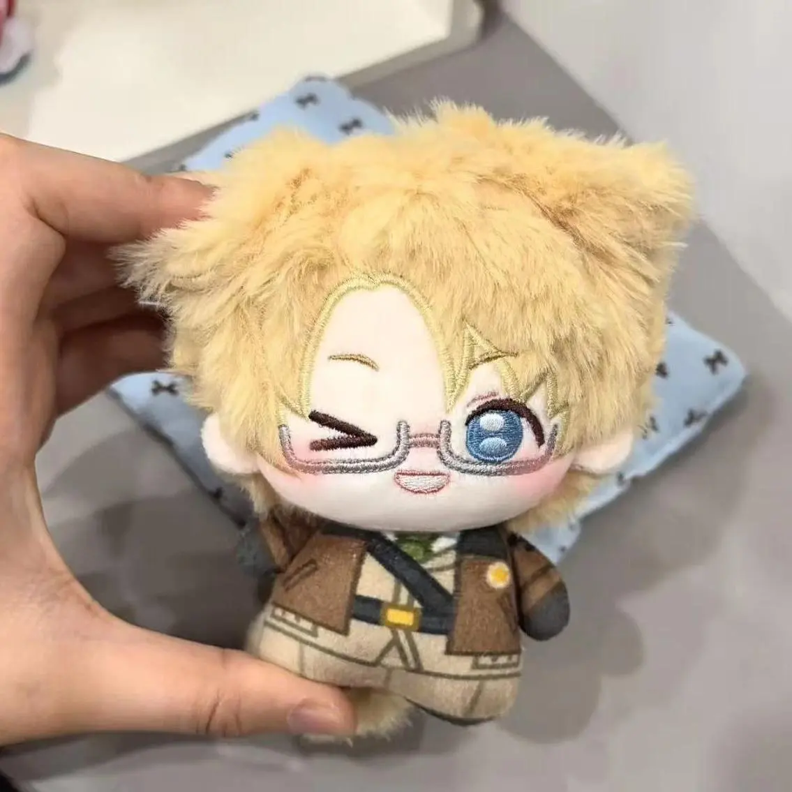10cm Game Hetalia Alfred F. Jones Stuffed Doll Plushie Backpack Pandents Keychain Doll Plush Toys Birthday Xmas Gifts