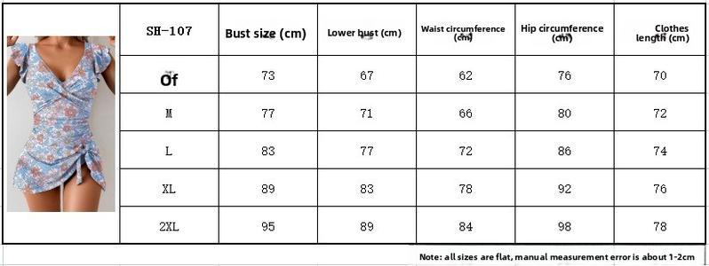 Two-Piece Swimsuit for Women One-Piece Set with Briefs Tankini Beach Bikini