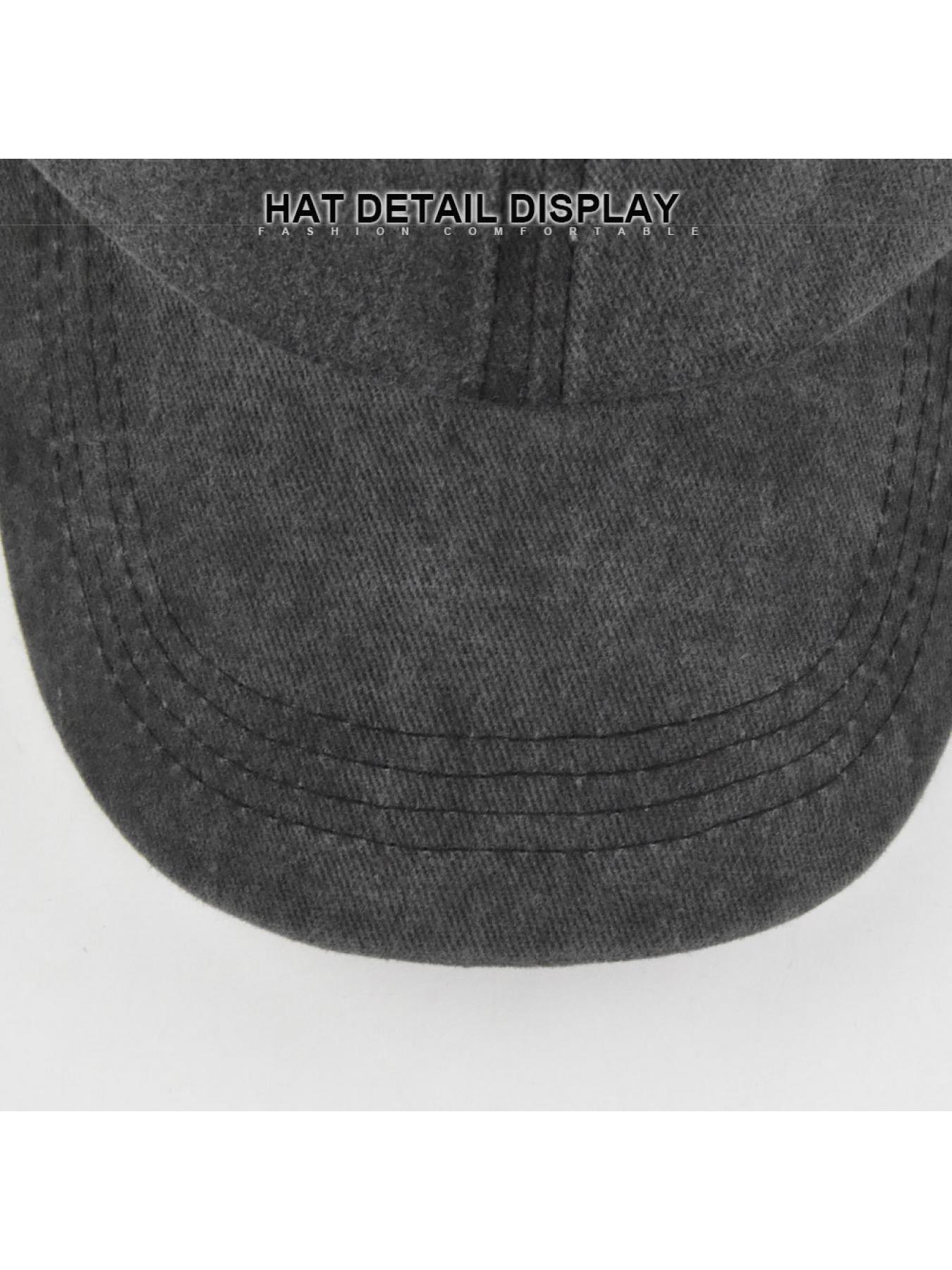 Baseball cap for women, summer deep-crowned large head circumference hat, spring and autumn hat, makes face look smaller, versatile, casual, duckbill cap, trendy