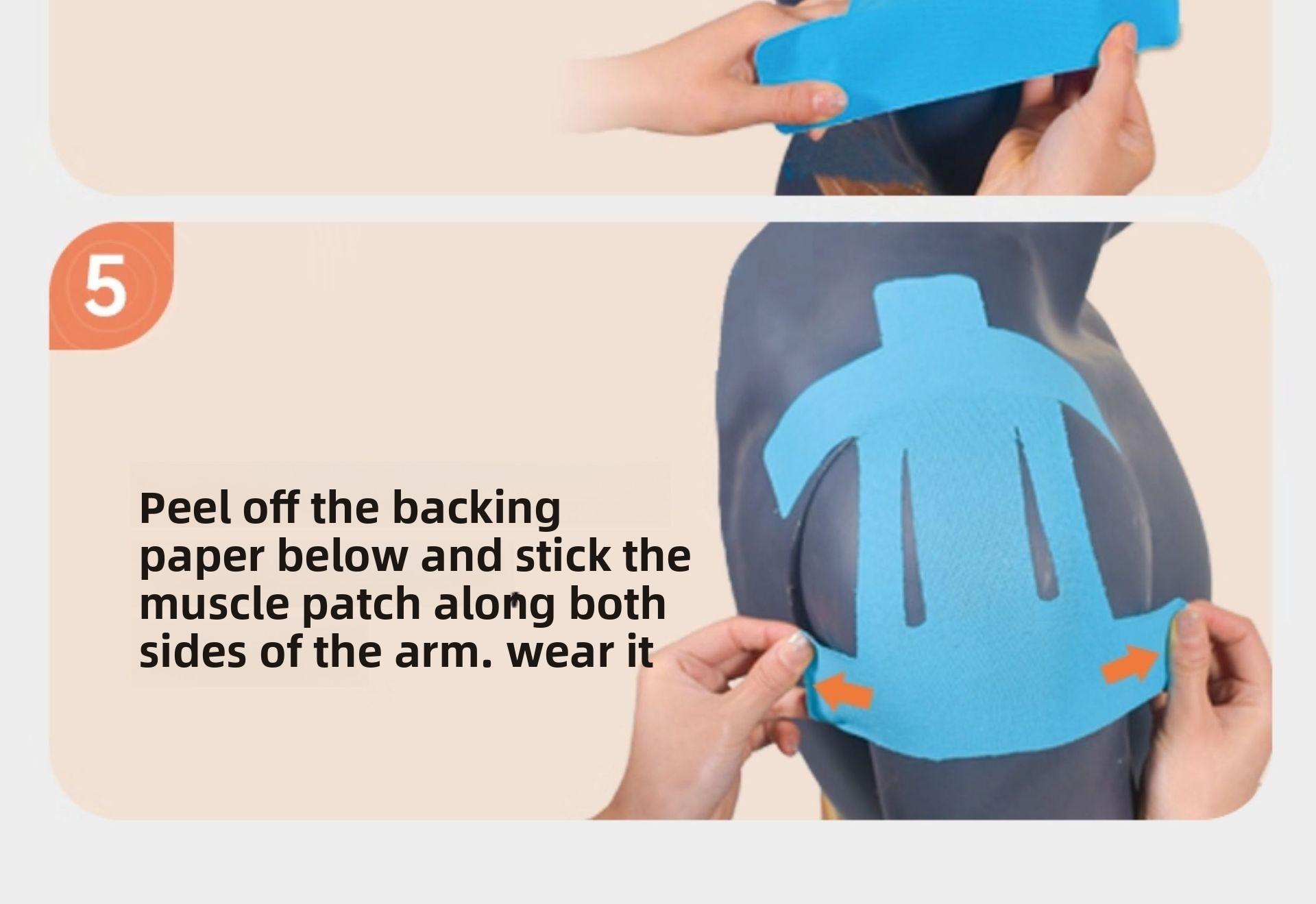 Muscle tape for thumb valgus, wrist support, knee and ankle support, Achilles tendon support, elbow support, shoulder support, sports kinesiology tape