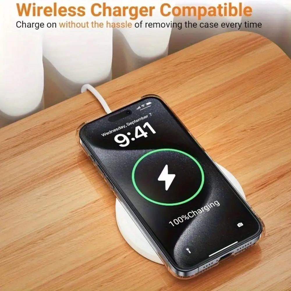 Clear Phone Case with 2 Screen Protector & 2 Camera Lens Protector, 5 Counts/set Cellphone Protective Cover, Phone Accessory Compatible With iPhone 11 12 13 14 15 Plus Pro Max iPhone 16 Series Smartphone