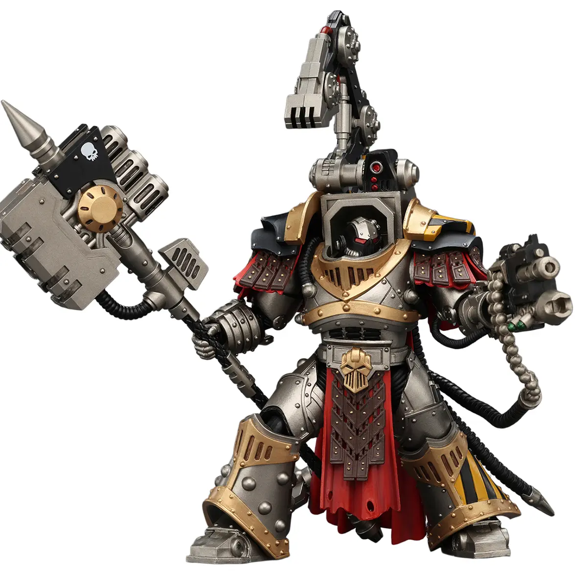 HIPLAY JOYTOY Warhammer The Horus Heresy Iron Warriors Warsmithwithraviton Crusher Hammer JT04193 1/18 Scale Action Figure