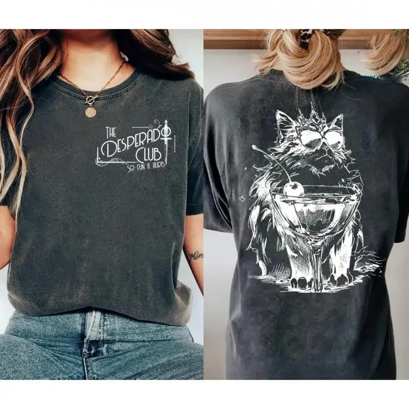 Princess Donut Approved Double Printed Shirt, The Desperado Club, Mama Needs A Night Off Tee, Dungeon Crawler Carl - Double Sided Printing - Unisex Tees