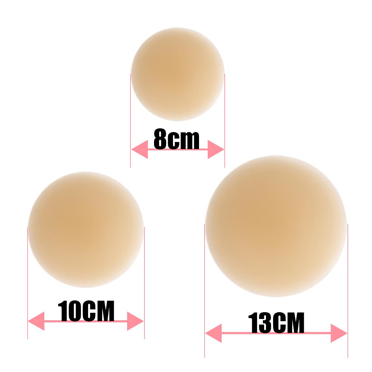 KatchMe Women's Basic Silicone Seamless Ultra Thin Reusable Nipple Covers With Travel Box, Adhesive Silicone Breast Petals, Invisible Soft Pasties KatchMe Women's Basic Silicone Seamless Ultra Thin Reusable Nipple Covers With Travel Box, Adhesive Silicone Breast Petals, Invisible Soft Pasties