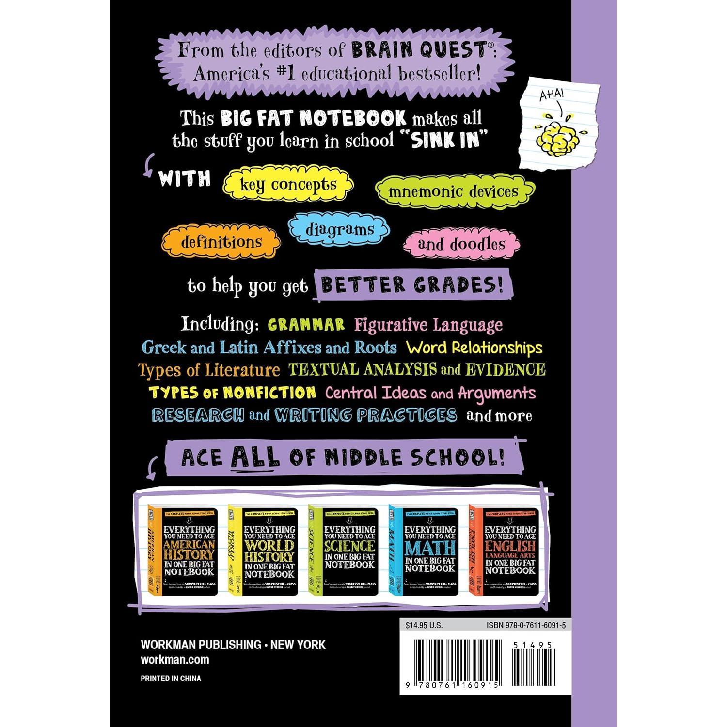 Everything You Need to Ace Computer Science and Coding in One Big  Notebook: The Complete Middle School Study Guide (Big  Notebooks) - Paperback