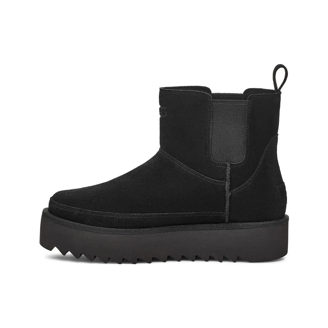 UGG Suede Round Toe Ankle Chelsea Boots 1158051-BLK