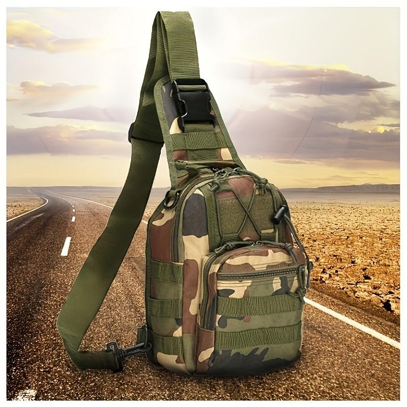 New outdoor tactical chest bag, Oxford cloth, lightweight | multi-function | large capacity, a must-have for men and women hiking, urban exploration, daily commuting, can accommodate a variety of outdoor related accessories, Thanksgiving, Halloween gifts