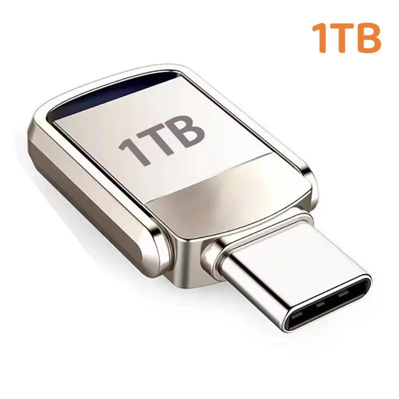 USB Flash Drive 2TB  3.2 Type C PenDrive Memory Stick 256GB 1TB 2TB Pen Drive Flash Disk for PC Smartphone Storage U Disk