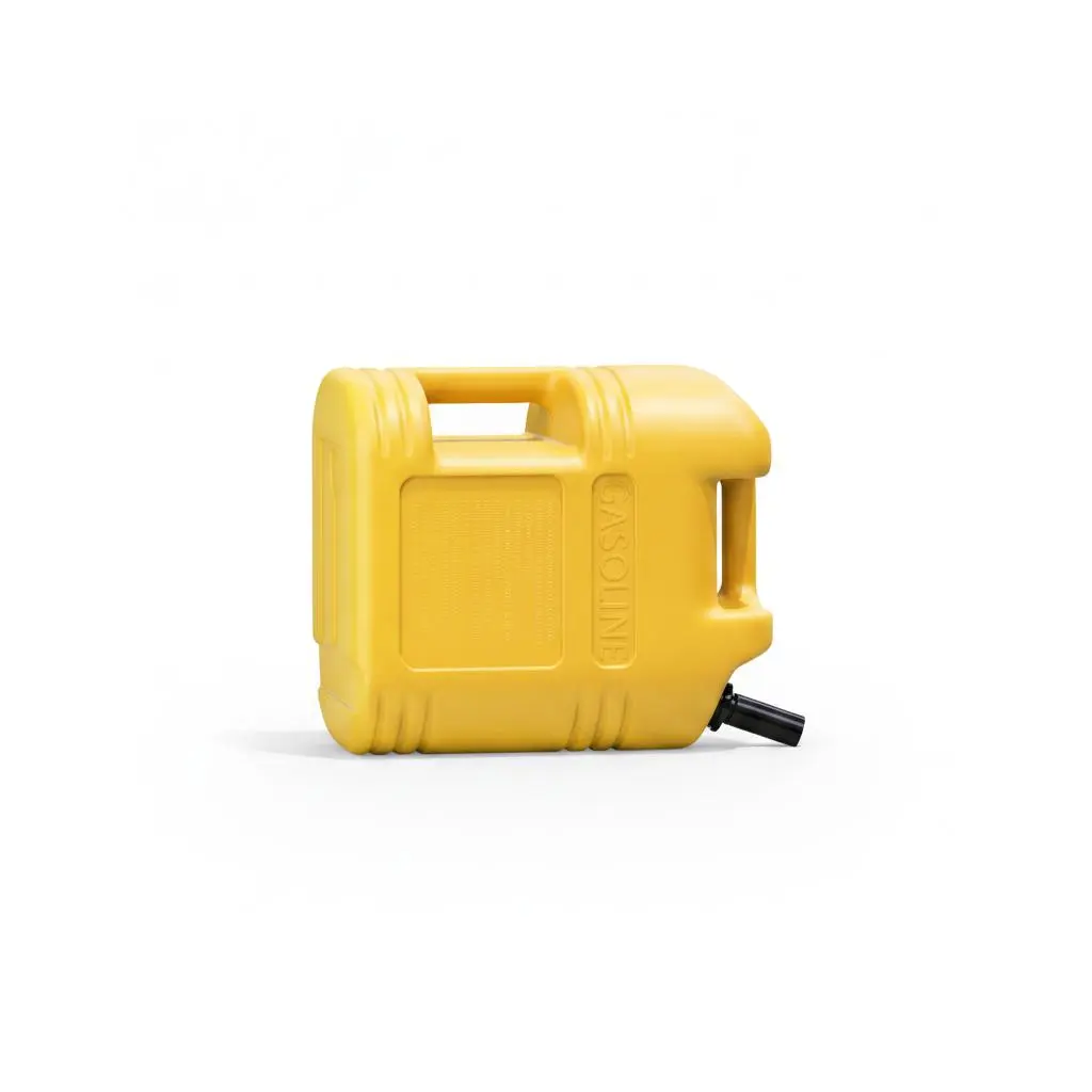 GAOMON Heavy Duty 5 Gallon Fuel Can 2 Pack – Spill-Proof Portable HDPE Gasoline & Fuel Injector Storage Jugs with Easy Pour Spout, Visible Level Stripe, Air Release Valve, DOT Compliant, for Cars, ATVs, Lawn Mowers, Boats – Yellow