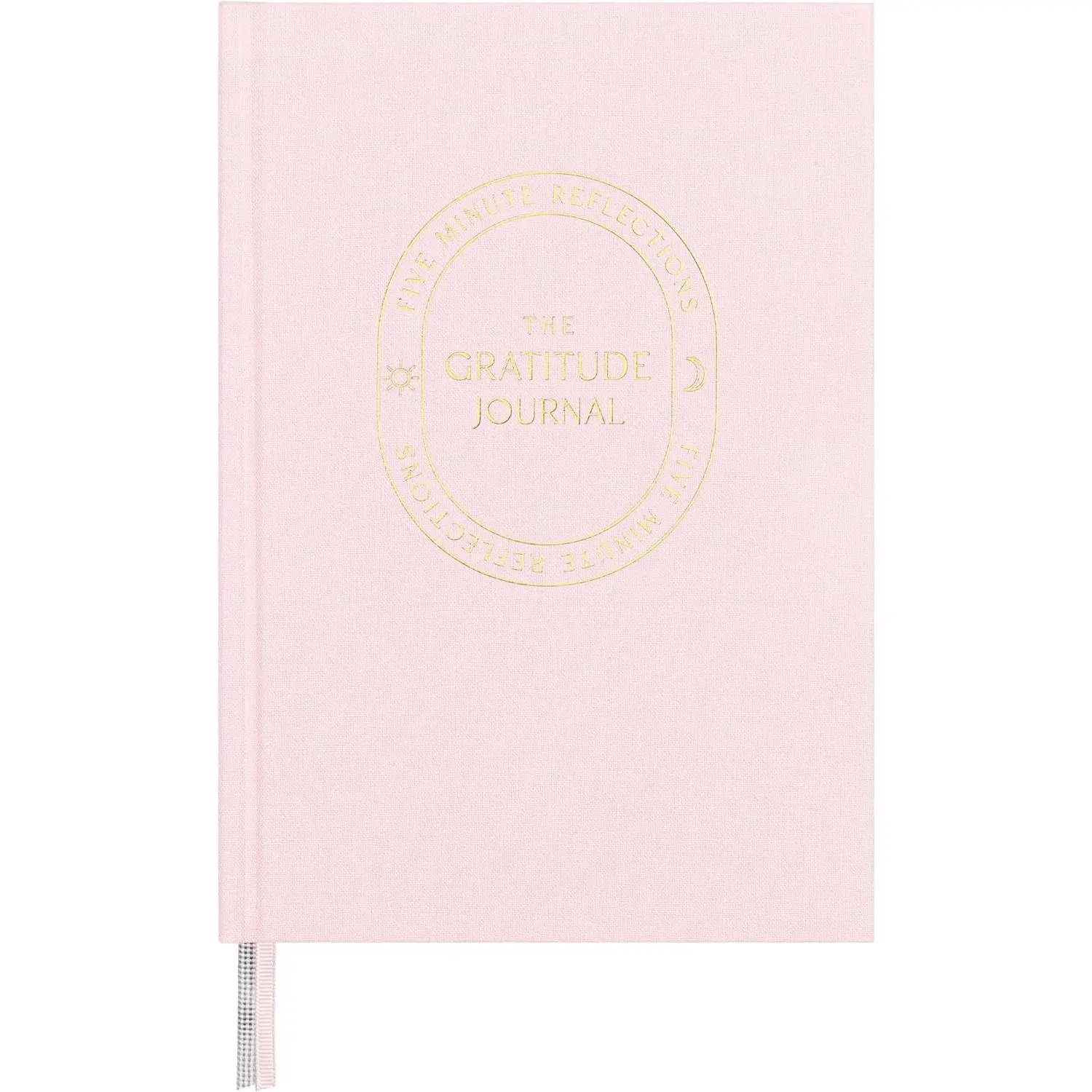 Women's 5-Minute Daily Gratitude Journal - Undated Mindfulness Notebook with Prompts, Quotes, Pale Pa Office Personal Organiser for Happiness Practice