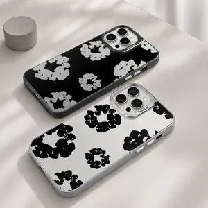 SE Luxury D-Denim T-Tear TPU Smartphone Casing - Matte Back, Shockproof, Anti-Fall Protective Accessory for iPhone 17,16,15,14,13,12,11 Pro Max,X,8,7 Plus, Compatible with Cellphone & Handheld Devices