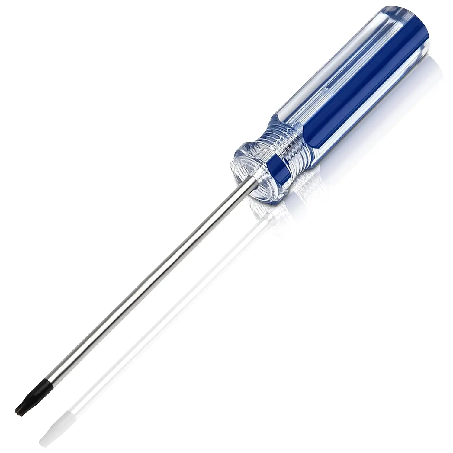 T8 Torx ,  Tip, 5.11", Tamper-Resistant | Torx T8 ; TR8  Driver; Steel Shaft, Non-Slip Handle; for  Controllers, Electronics, Laptops, Phone Repair