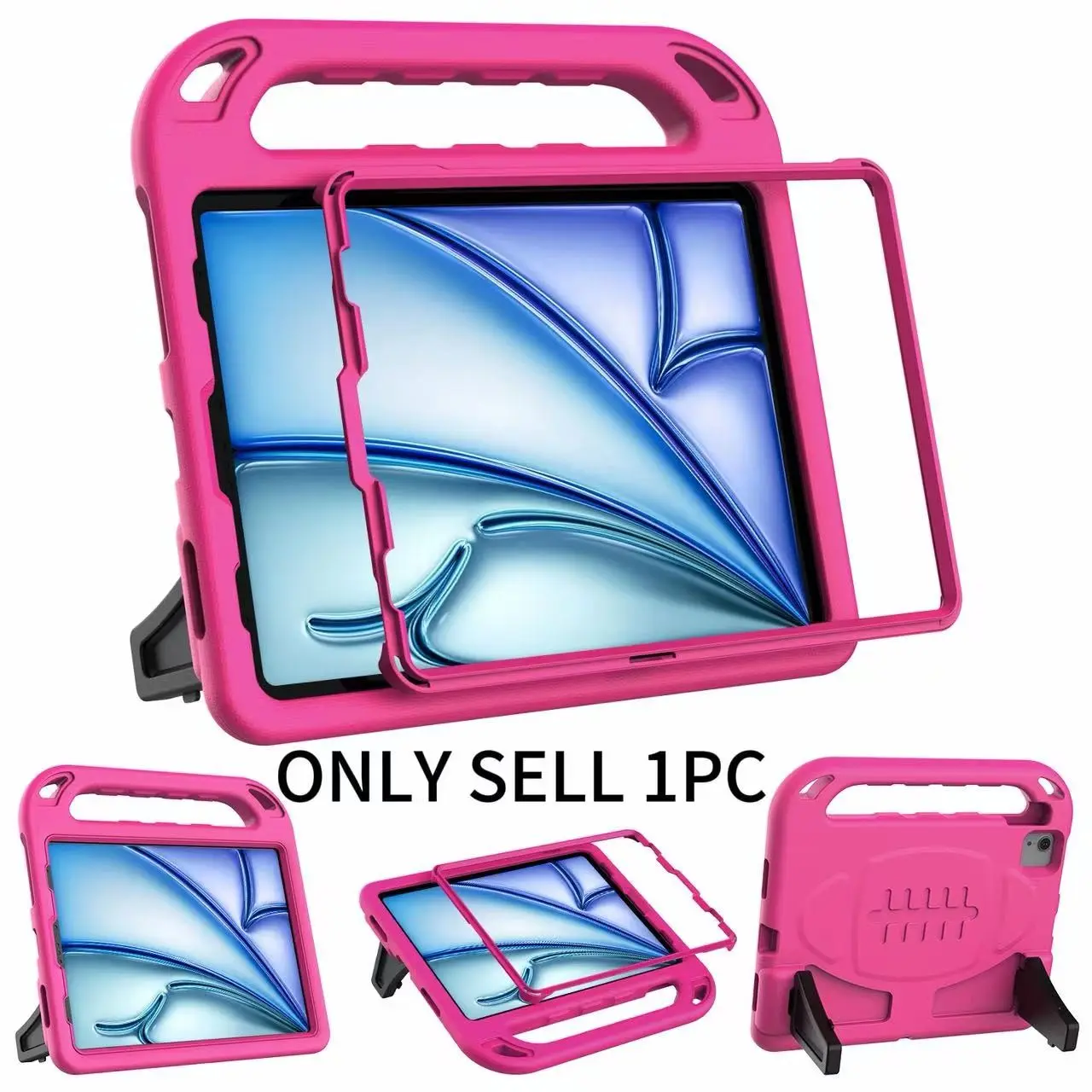 Exclusive iPad 11inch Air M2/m3/m4 6/7th Air 4/5 Pro 2/3 Tablet Case, iPad Accessories, Tablet Casing, Tablet Protective Cover, Lightweight Durable Stand Protector, Easy Handheld Design