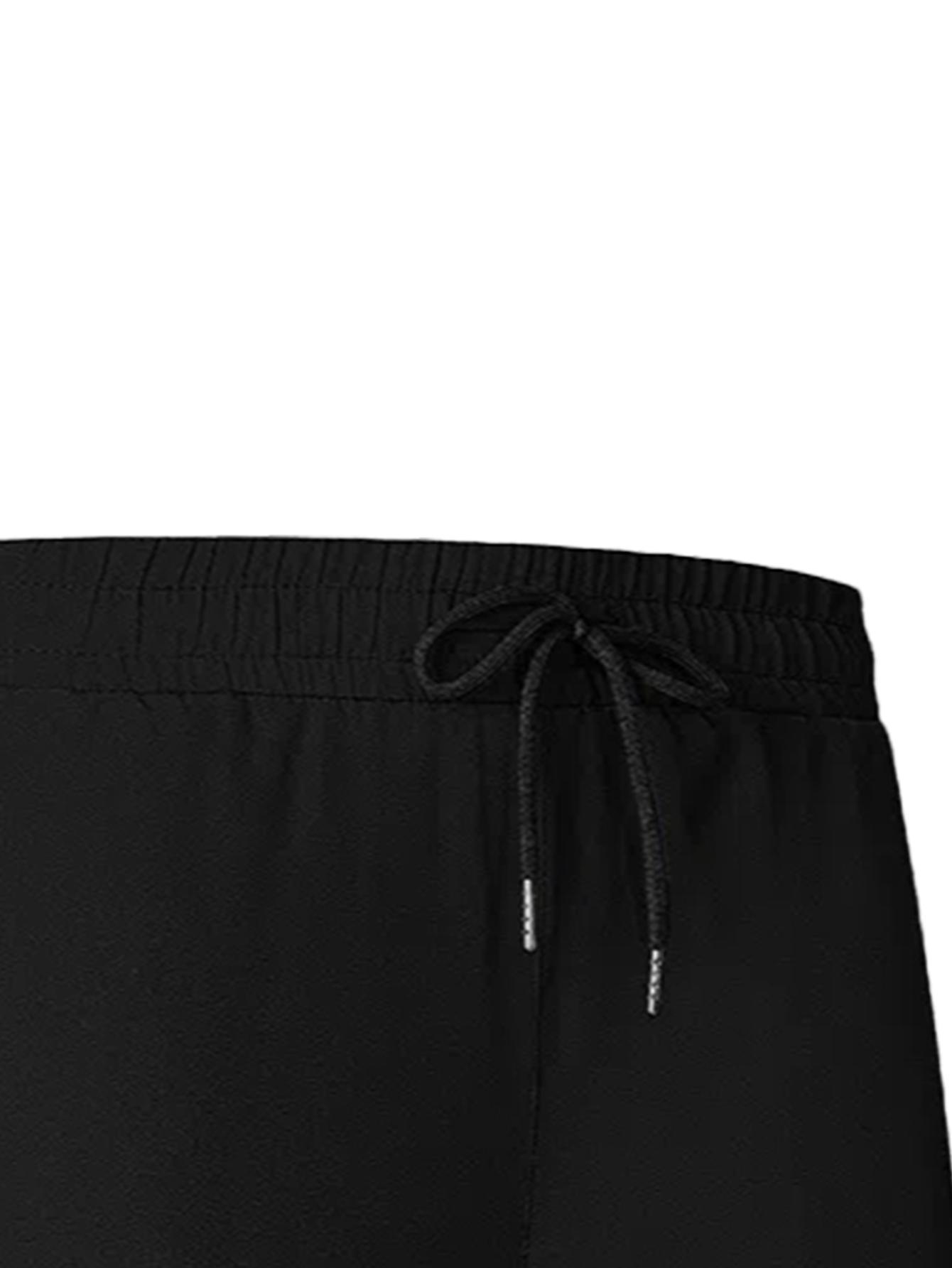 5-Pack Men's Quick Dry Tech Training Shorts | Big & Tall Summer Casual with Zipper Pockets