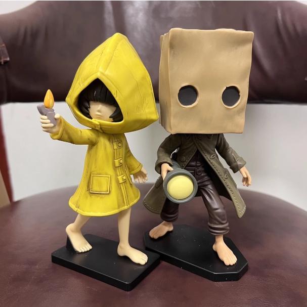 Little Nightmares Anime Game Figure Six Mono Pvc Model Cartoon Game Character Desktop Ornament Collection Halloween Kid Toy Gift